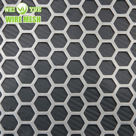 hexagonal perforated sheet metal|perforated metal sheets sizes.